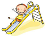 Boy on Slide